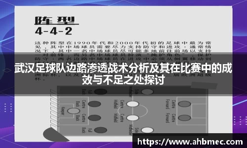 武汉足球队边路渗透战术分析及其在比赛中的成效与不足之处探讨